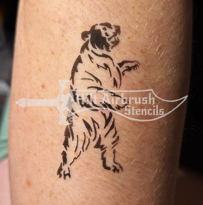 Standing Bear Stencil