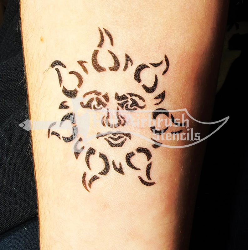 Sun Stencil