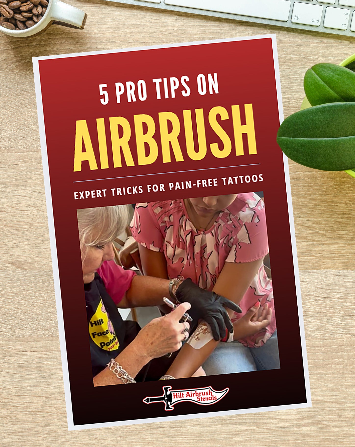 Download your copy of '5 Pro Tips for Better Airbrush' and sharpen your airbrush skills today.