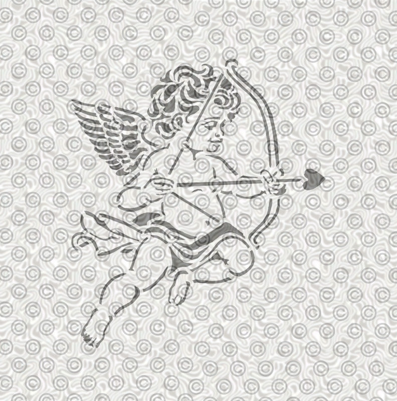 Cupid Stencil
