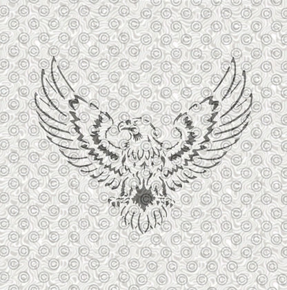 Winged Eagle Stencil
