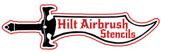 Hilt Airbrush Stencils