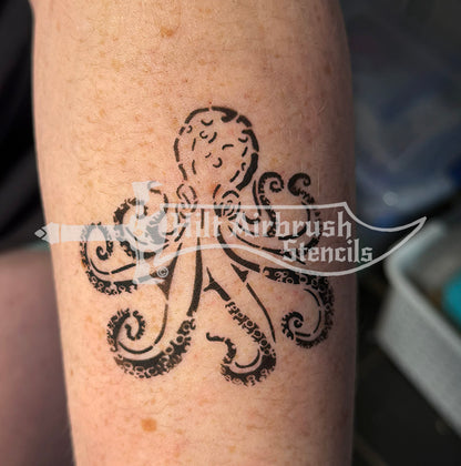 Octopus Stencil