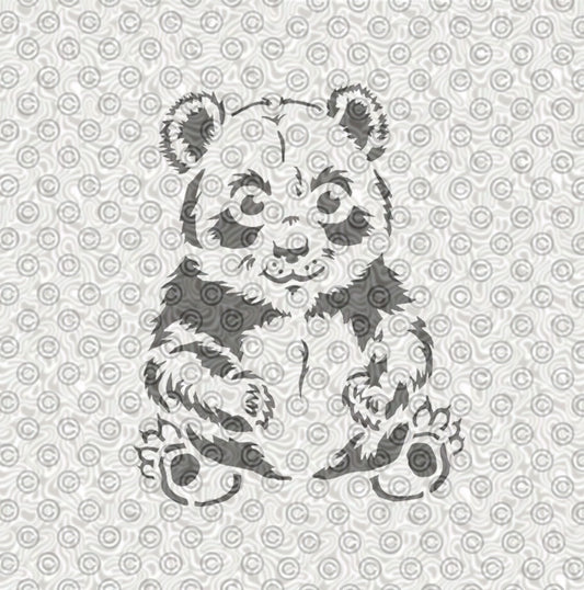 Panda Stencil