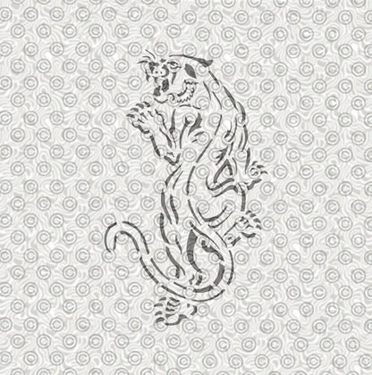 Panther Stencil