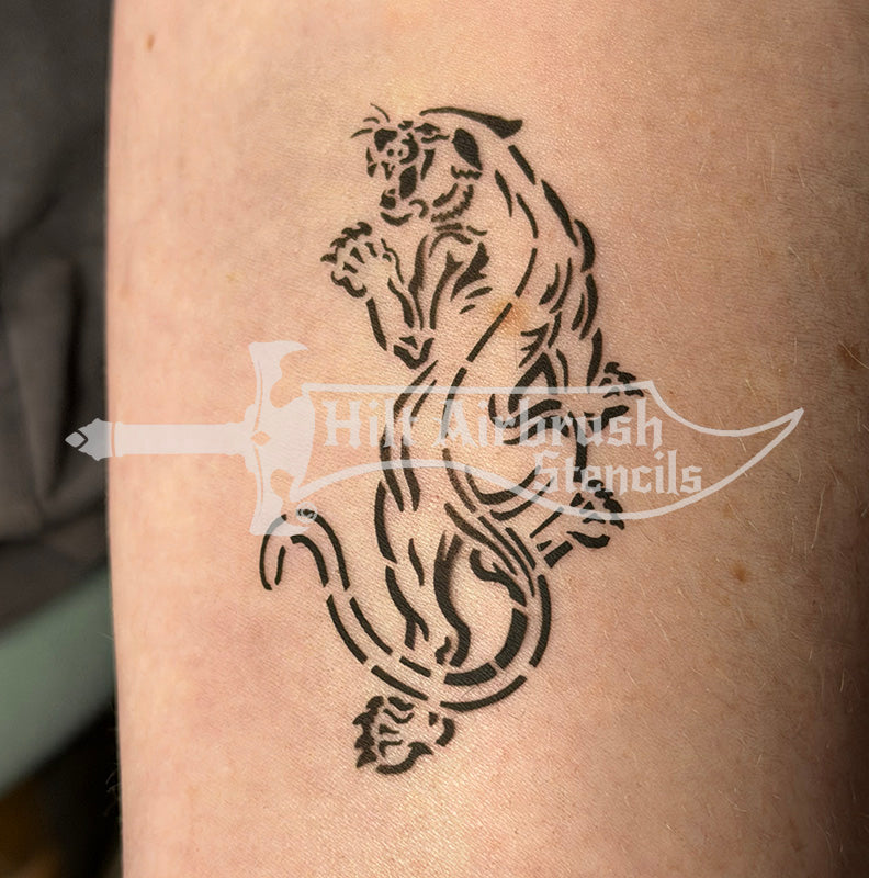 Panther Stencil