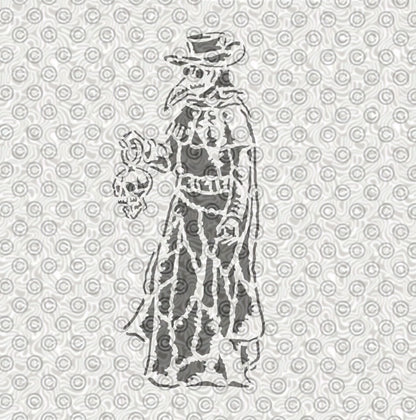 Plague Doctor Stencil