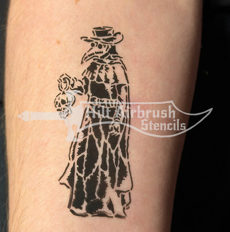 Plague Doctor Stencil