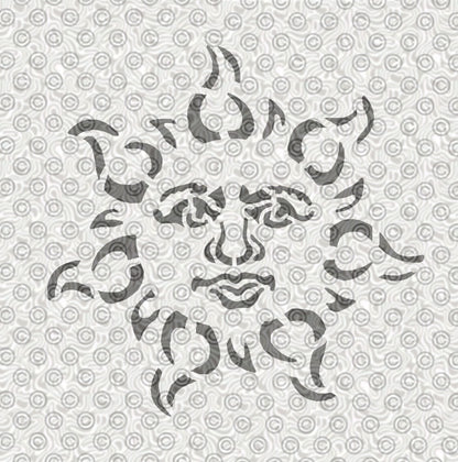 Sun Stencil