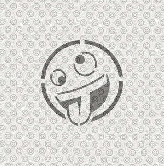 Silly Emoji Stencil